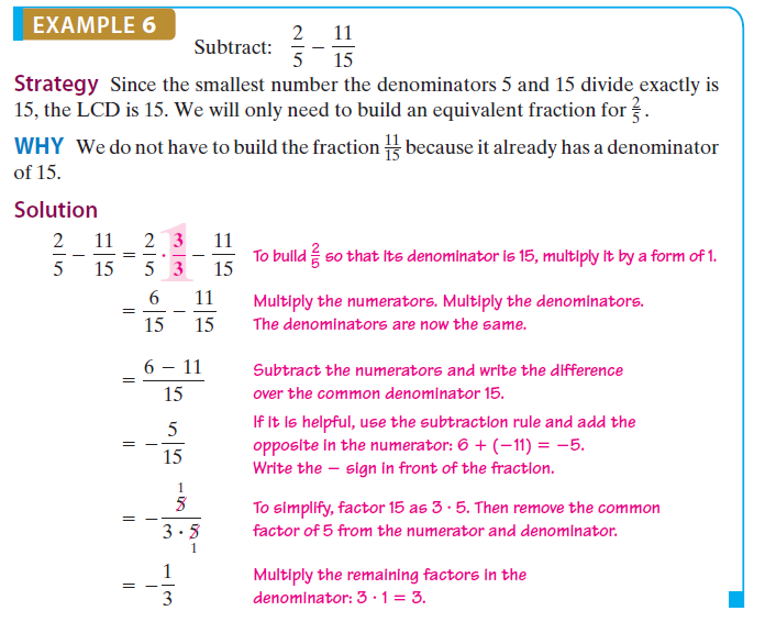 Solved: Subtract and simplify, if possible. See Example 6. ... | Chegg.com