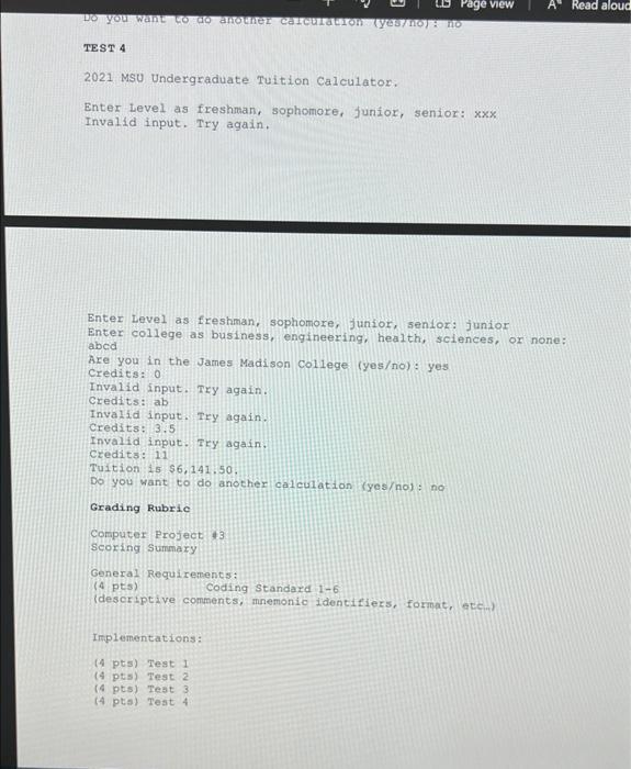 Solved Assignment Specifications 1. You will develop a | Chegg.com