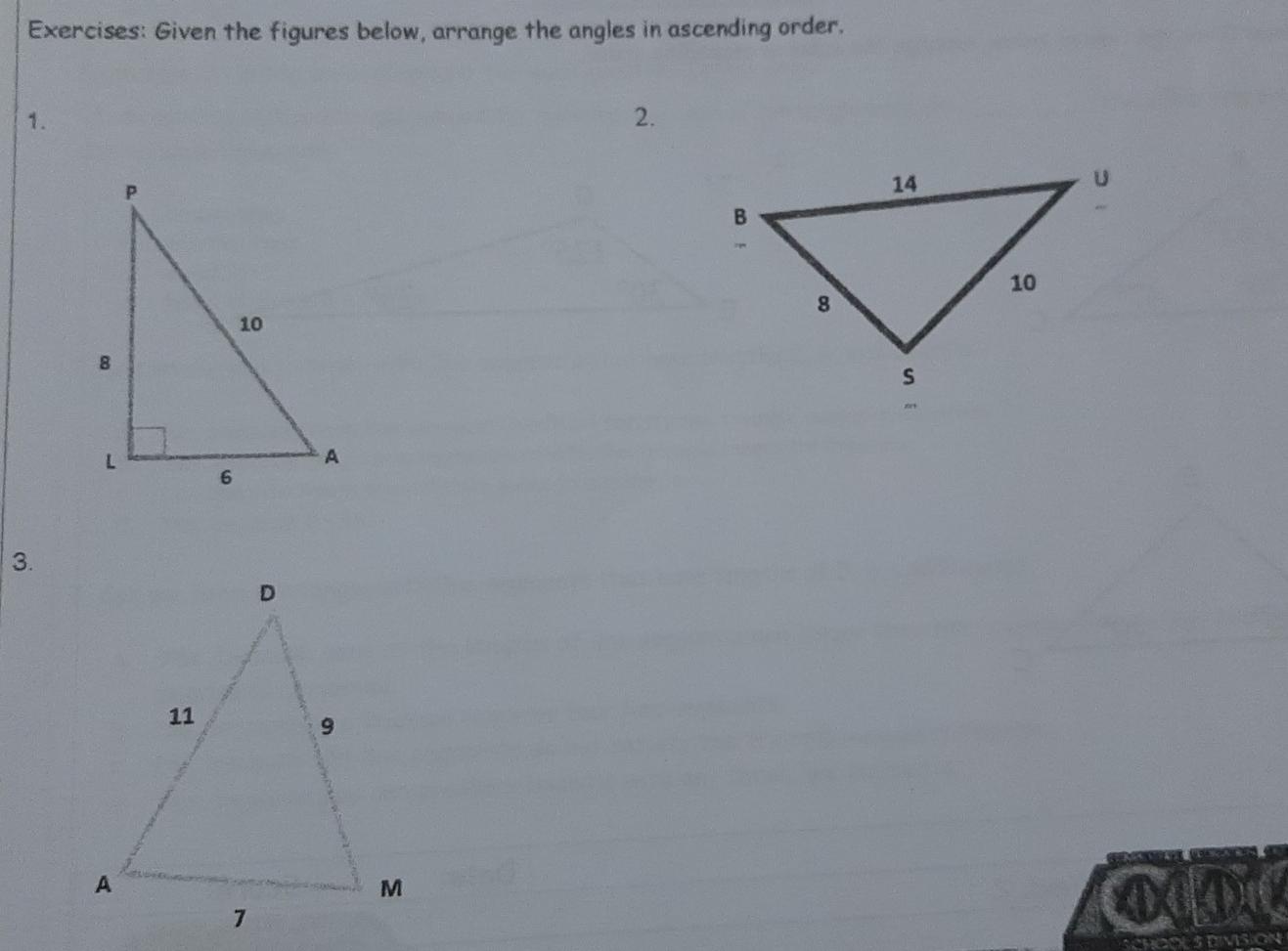 side angle inequality conjecture