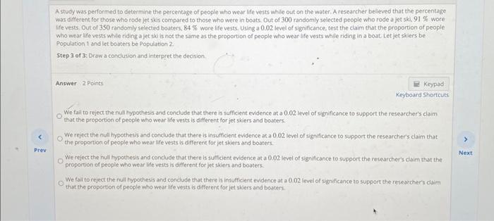 Solved A study was performed to determine the percentage of | Chegg.com