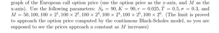 (American put option) Implement the Algorithm 3. Use | Chegg.com