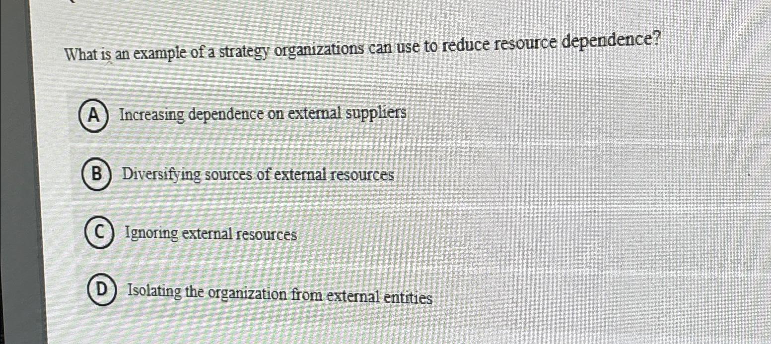 solved-what-is-an-example-of-a-strategy-organizations-can-chegg