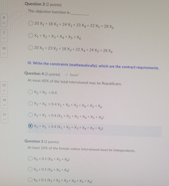 Solved Chapter 11: Linear Optimization Models Fairland | Chegg.com