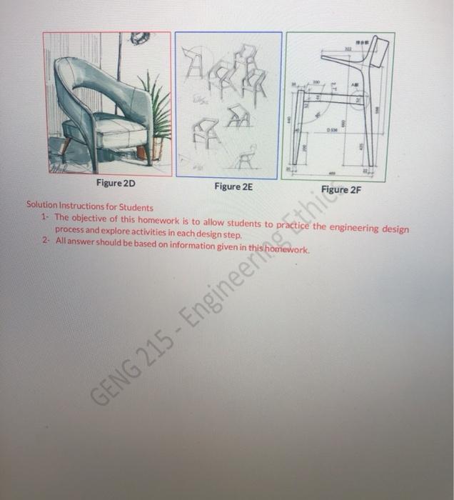 Solved Mini Design Case - Arcmchair Design process. Step 2 | Chegg.com