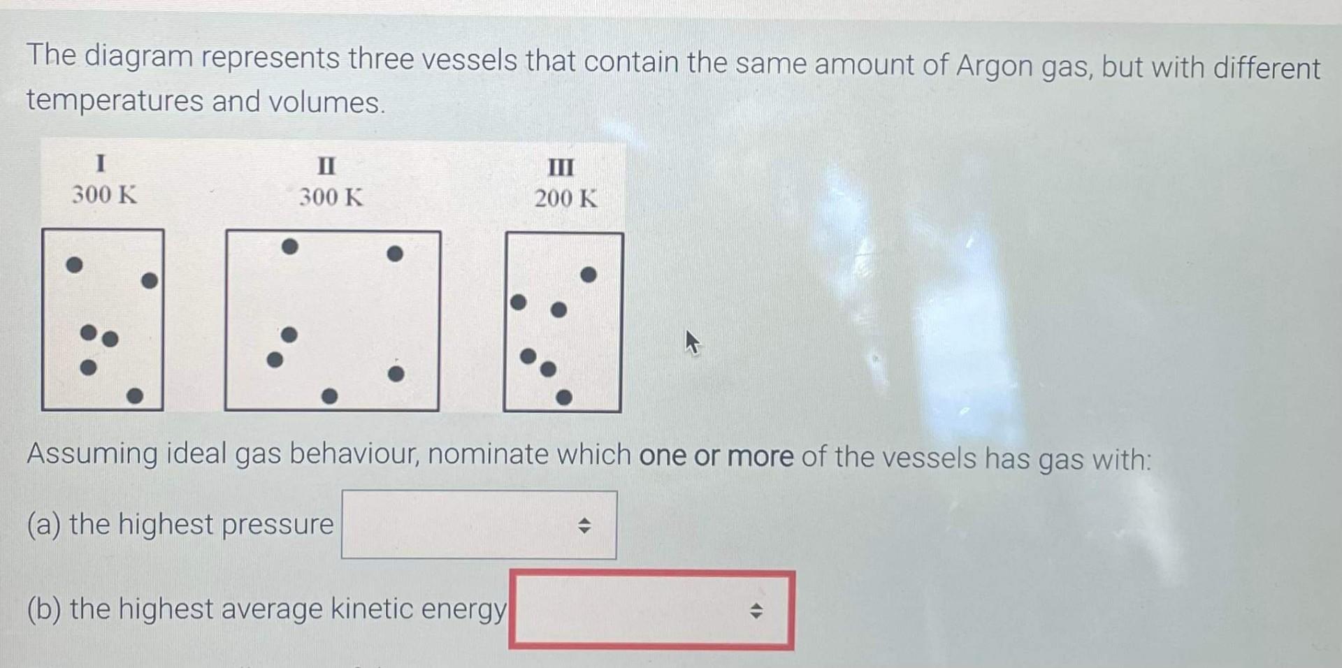 Solved The diagram represents three vessels that contain the | Chegg.com