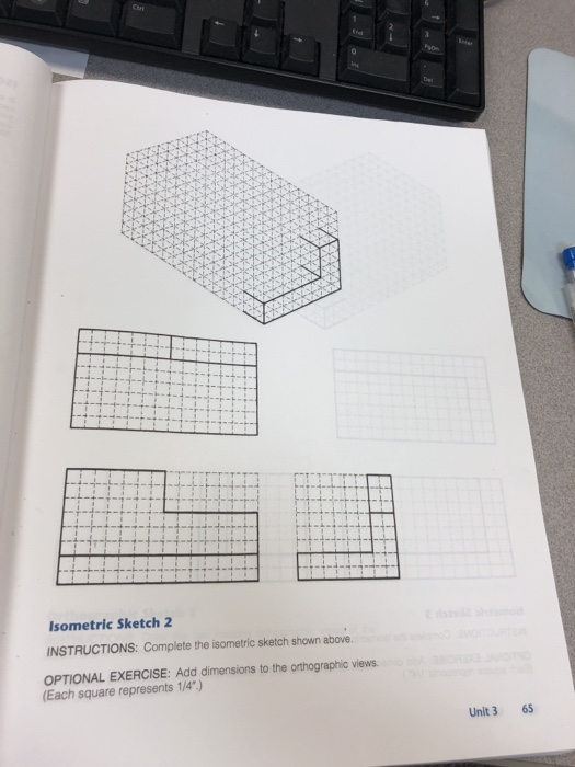 Solved Isometric Sketch 2 INSTRUCTIONS: Complete the | Chegg.com