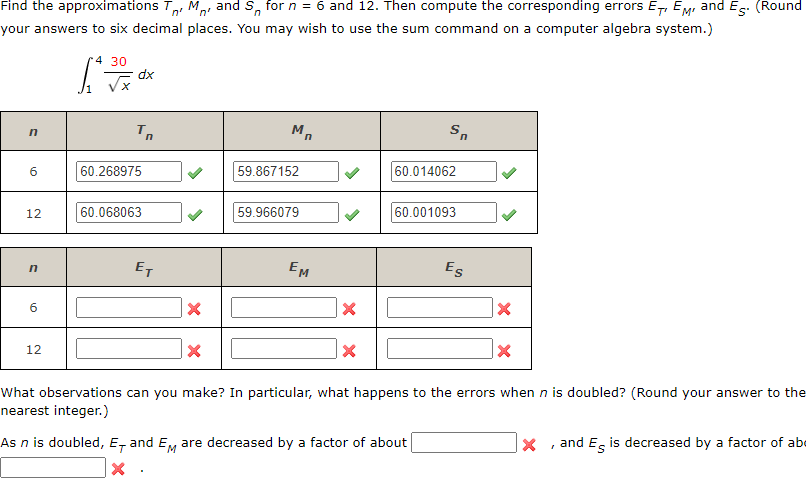 Depressed Factor Math Solved S is decreased by a factor of abyour answers to six | Chegg.com