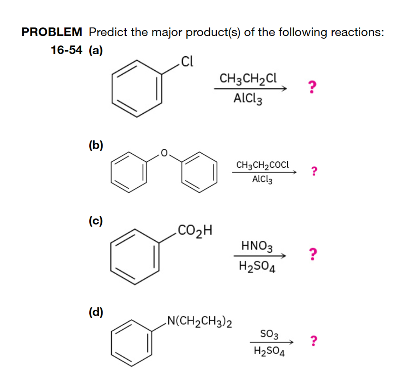 Reaction Problem Solving Solved Predict the major product(s) of the following | Chegg.com
