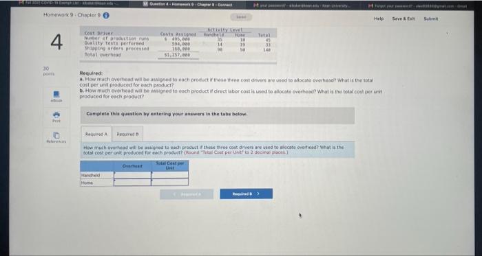 Solved Homework 9 Chapter 9 Help Save & Exit Submit 4 30 | Chegg.com