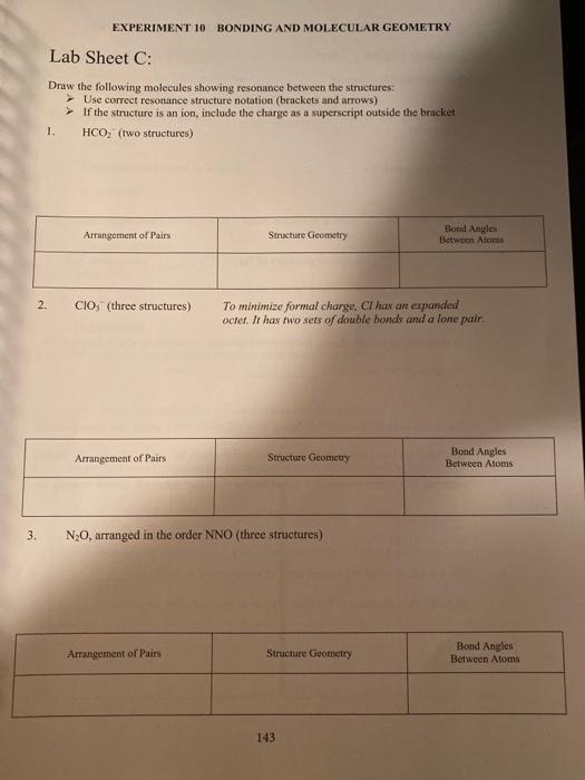 solved-experiment-10-bonding-and-molecular-geometry-lab-chegg