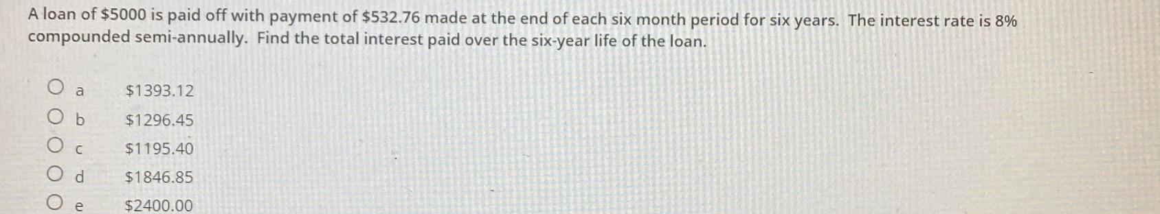 solved-a-car-loan-is-to-be-repaid-by-equal-monthly-payments-chegg