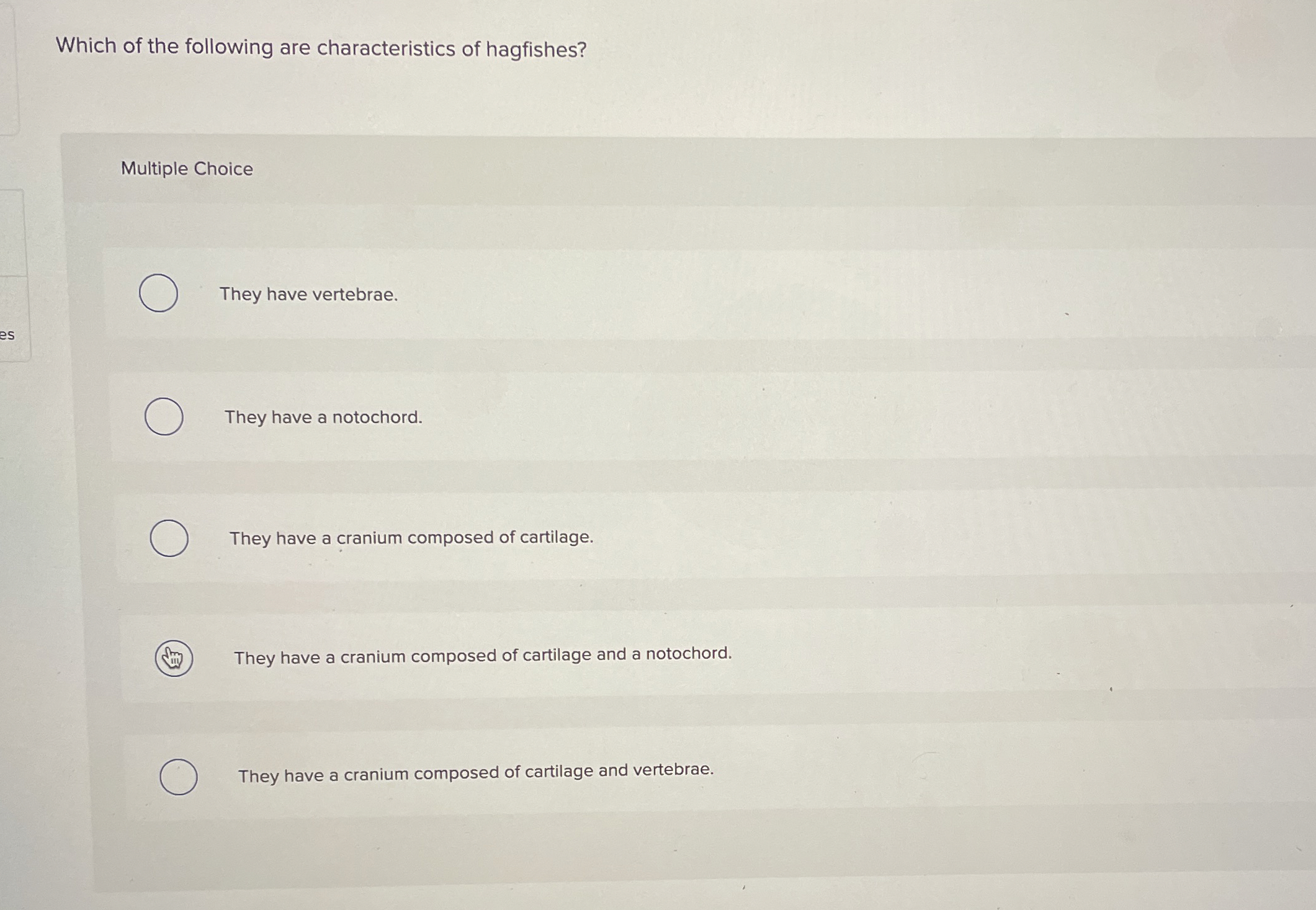 Solved Which of the following are characteristics of | Chegg.com