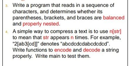 Solved Write a program that reads in a sequence of | Chegg.com