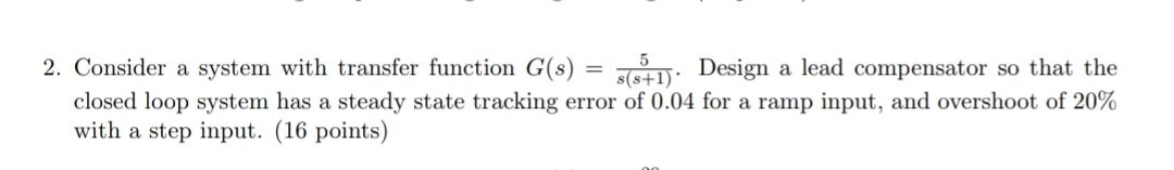 Solved Consider a system with transfer function | Chegg.com
