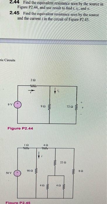 Solved 2.38 For the circuit shown in Figure P2.38, find a. | Chegg.com