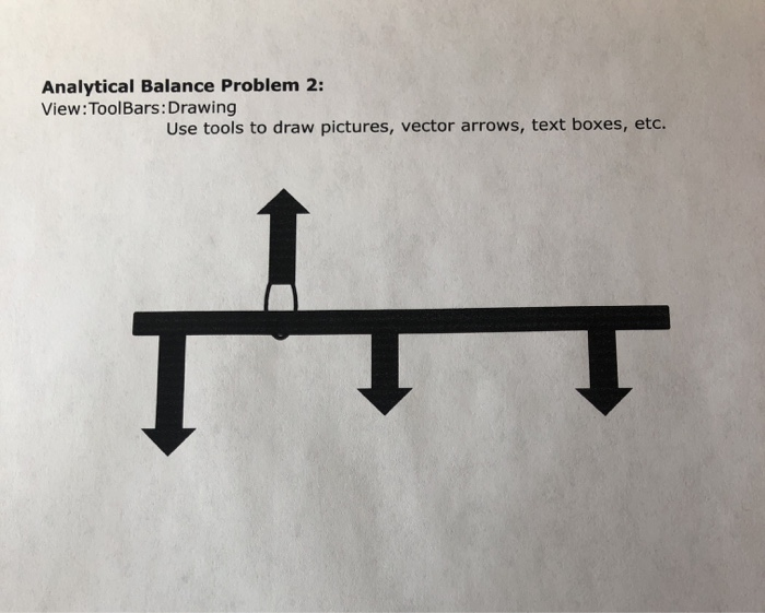 Solved THEORY Problem Two The Analytical Balance a = 10