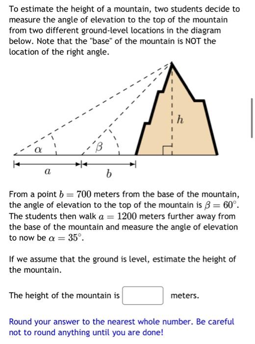 Calculate Mountain Elevation Like a Pro