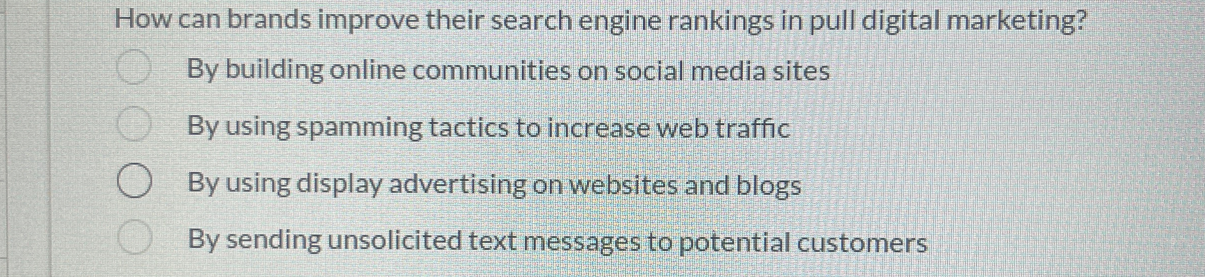 [Solved] How can brands improve their search engine ranking