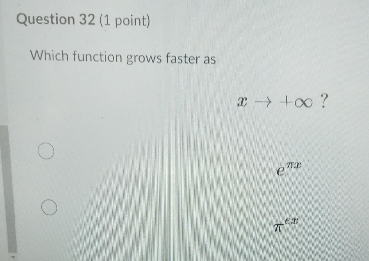 Solved Which Function Grows Faster As Xв в ћ X3ln X2 1 Chegg Solved Which Function Grows Faster As Xв в ћ X3ln X2 1 Chegg