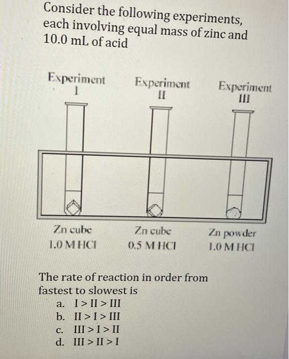 Solved Consider the following experiments, each involving | Chegg.com