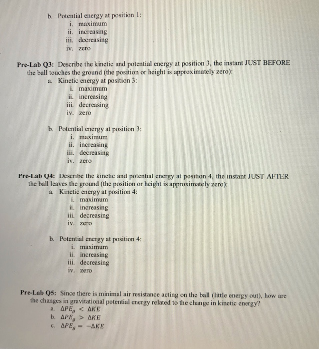 Solved Below is a diagram of a ball falling, showing 0) the | Chegg.com