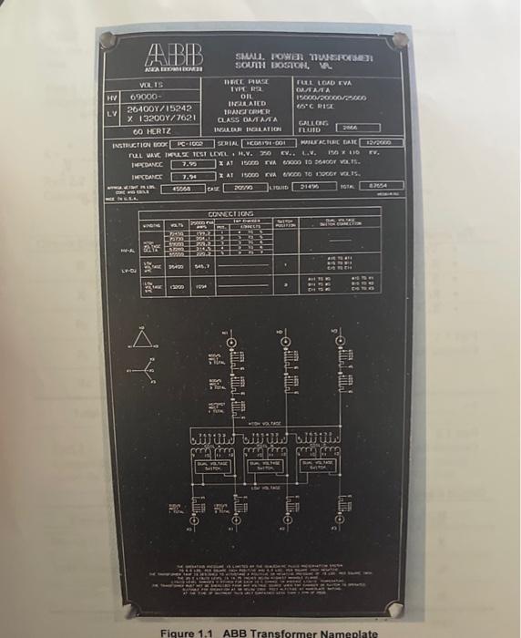 Part 2 Assuming that the transformer's secondary will