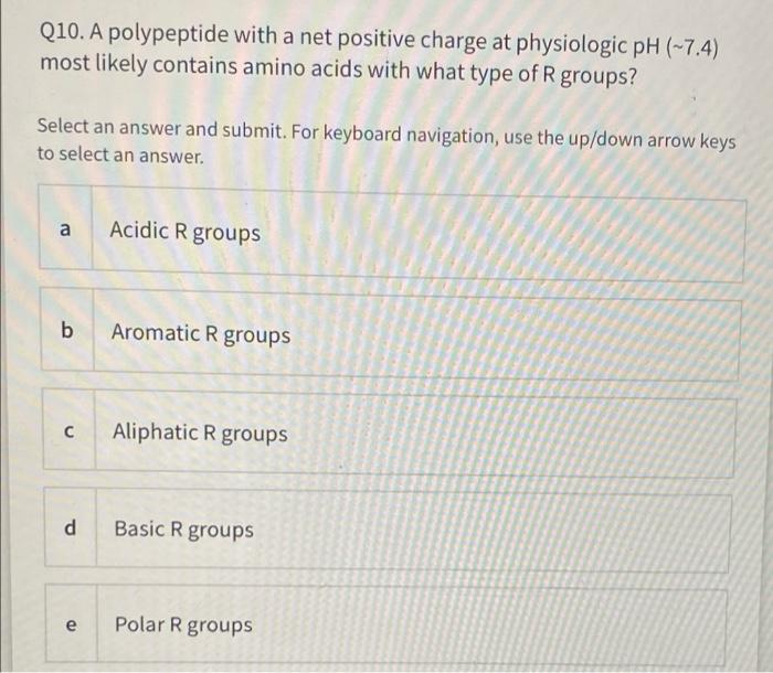 Solved Q6. All hydrophobic amino acids (valine, leucine,