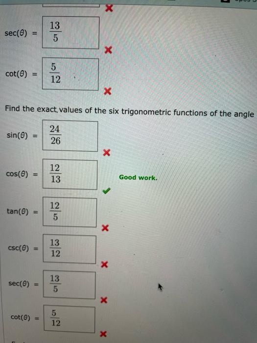 Solved consider the following triangles sin 0 cos 0 chegg