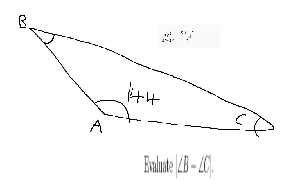 Abc Shape Angles Solved In triangle ABC, \angle A | Chegg.com