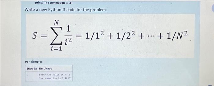 Solved print(