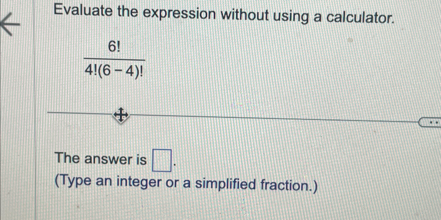 Solved Evaluate the expression without using a | Chegg.com