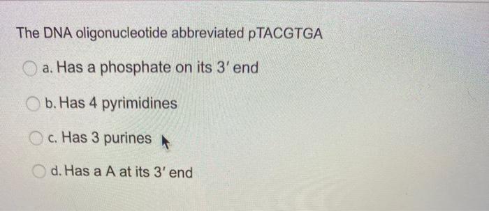 Solved Write the complementary sequence to the DNA strand | Chegg.com