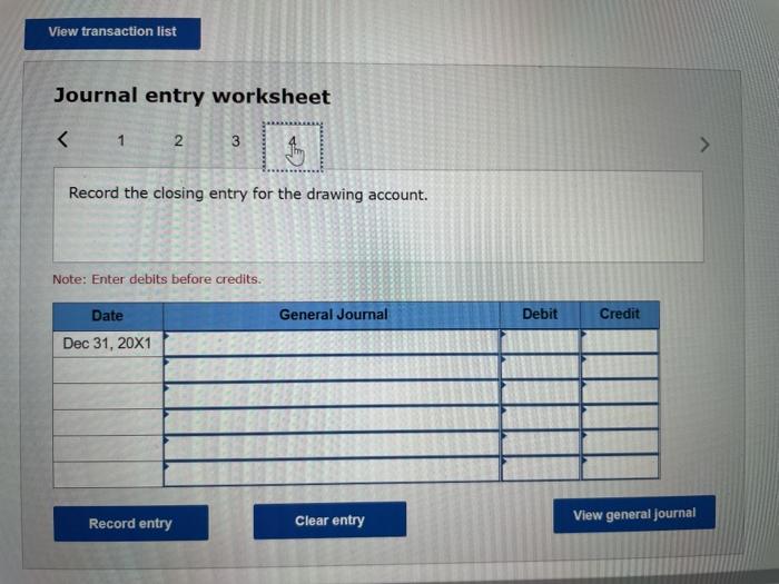 Solved Exercise 6.1 (Static) Journalize Closing Entries. LO | Chegg.com