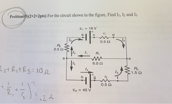 Solved Problem#B)(2+2+2pts) For The Circuit Shown In The | Chegg.com