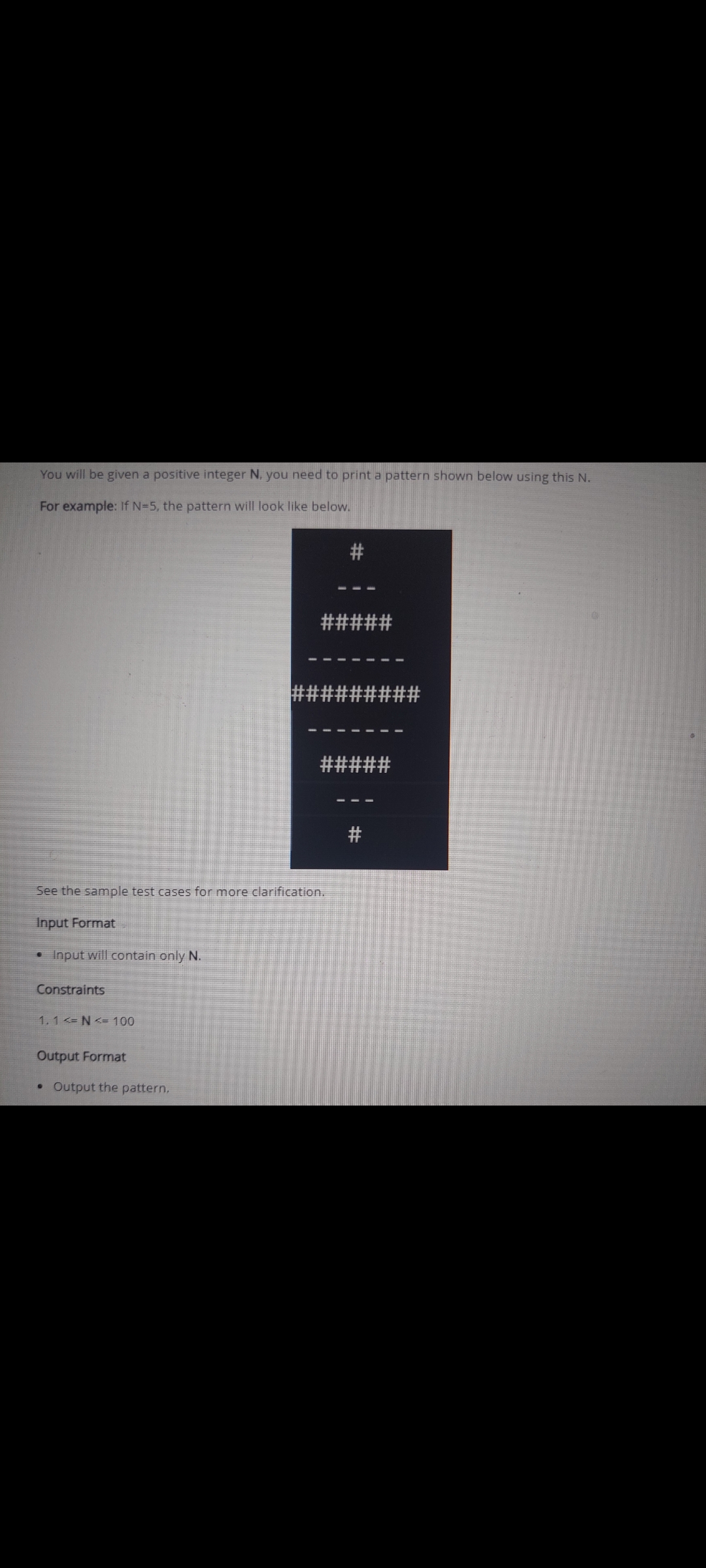 Solved You will be given a positive integer N, ﻿you need to | Chegg.com