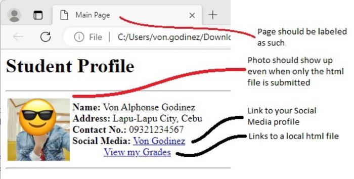 Solved #1Use this example photo to create a 