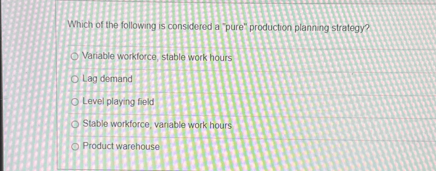 Solved Which of the following is considered a 