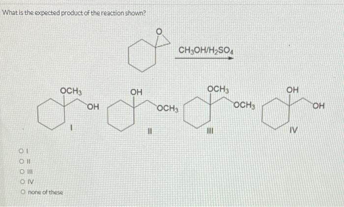 solved-what-is-the-expected-product-of-the-reaction-shown-chegg