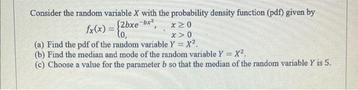 Solved Consider the random variable X with the probability | Chegg.com