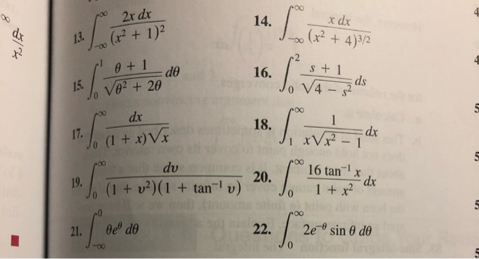 Solved Poo 2x Dx Zle 1 X Dx X2 4 3 2 Too X 12 Chegg Com