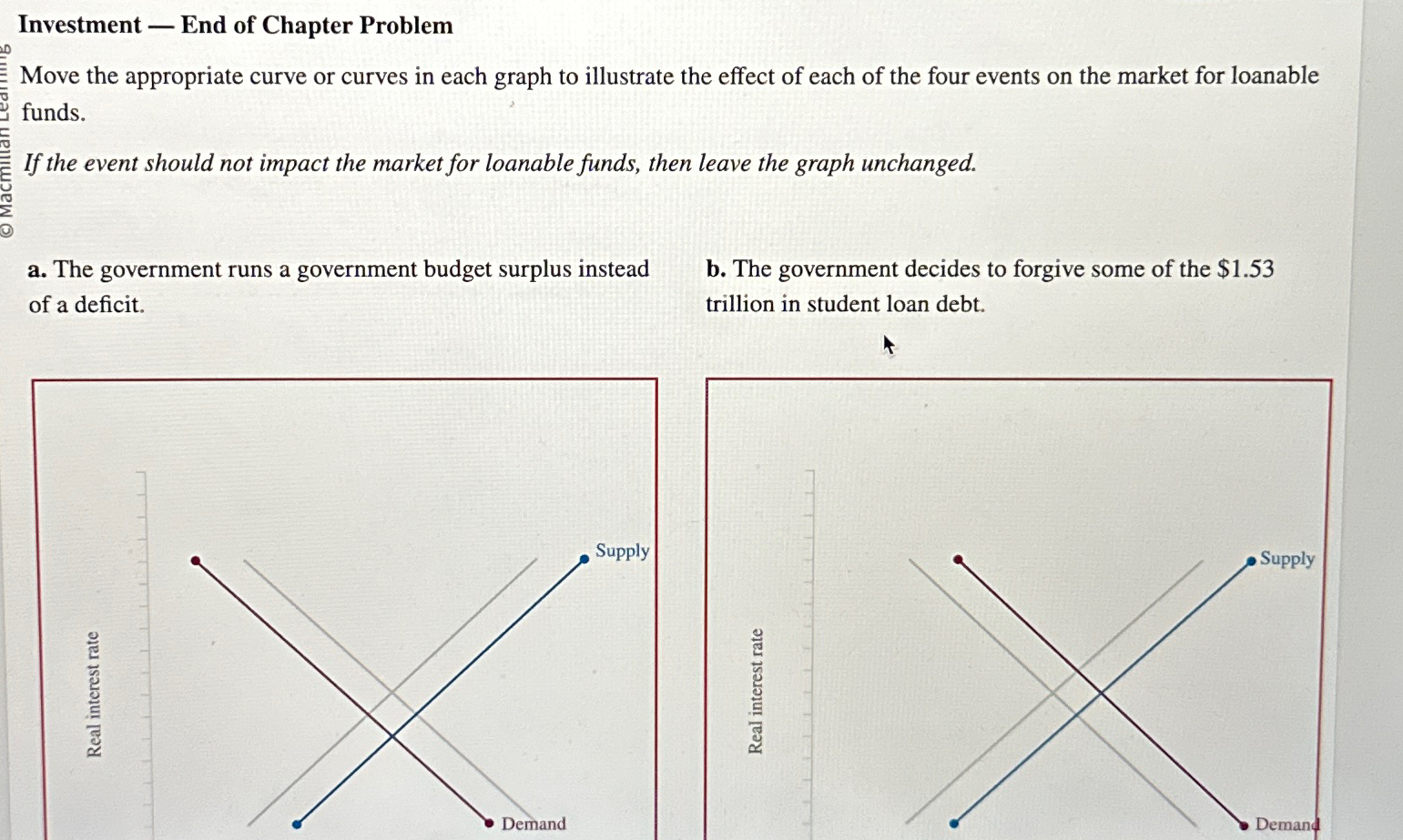 Solved Investment - ﻿End Of Chapter ProblemMove The | Chegg.com