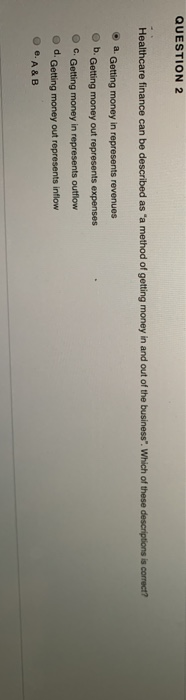 Solved QUESTION 4 Managerial accounting is considered to be: | Chegg.com
