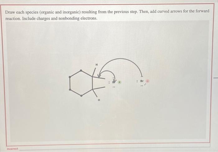 Solved Show the mechanism for the given reaction conducted | Chegg.com