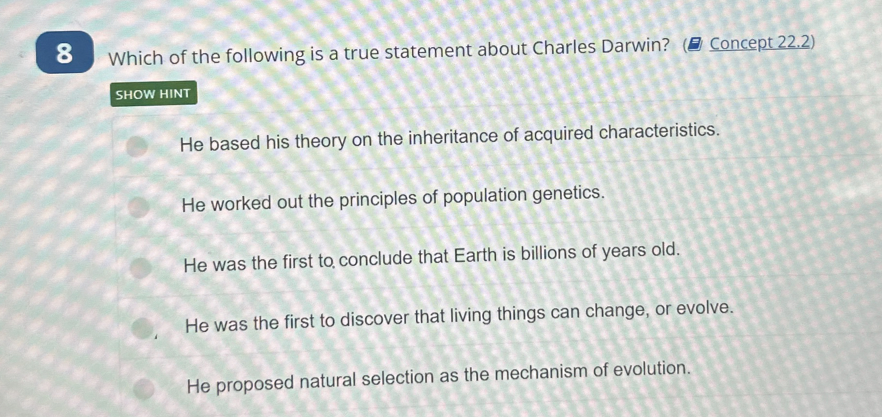 Solved Which of the following is a true statement about | Chegg.com