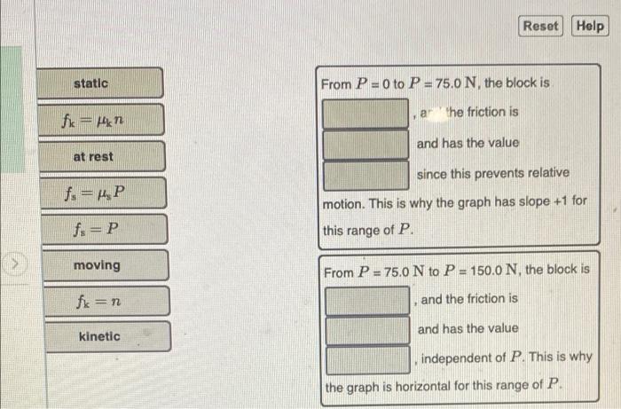 Solved Part A In A Laboratory Experiment On Friction, A | Chegg.com