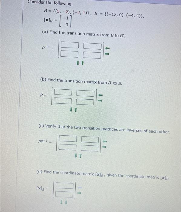 Solved Consider The Following. | Chegg.com