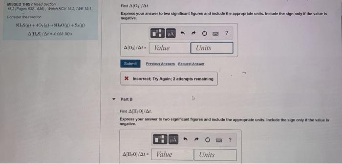 Solved MISSED THIS? Read Section 152 (Page 632 636) Watch CV | Chegg.com
