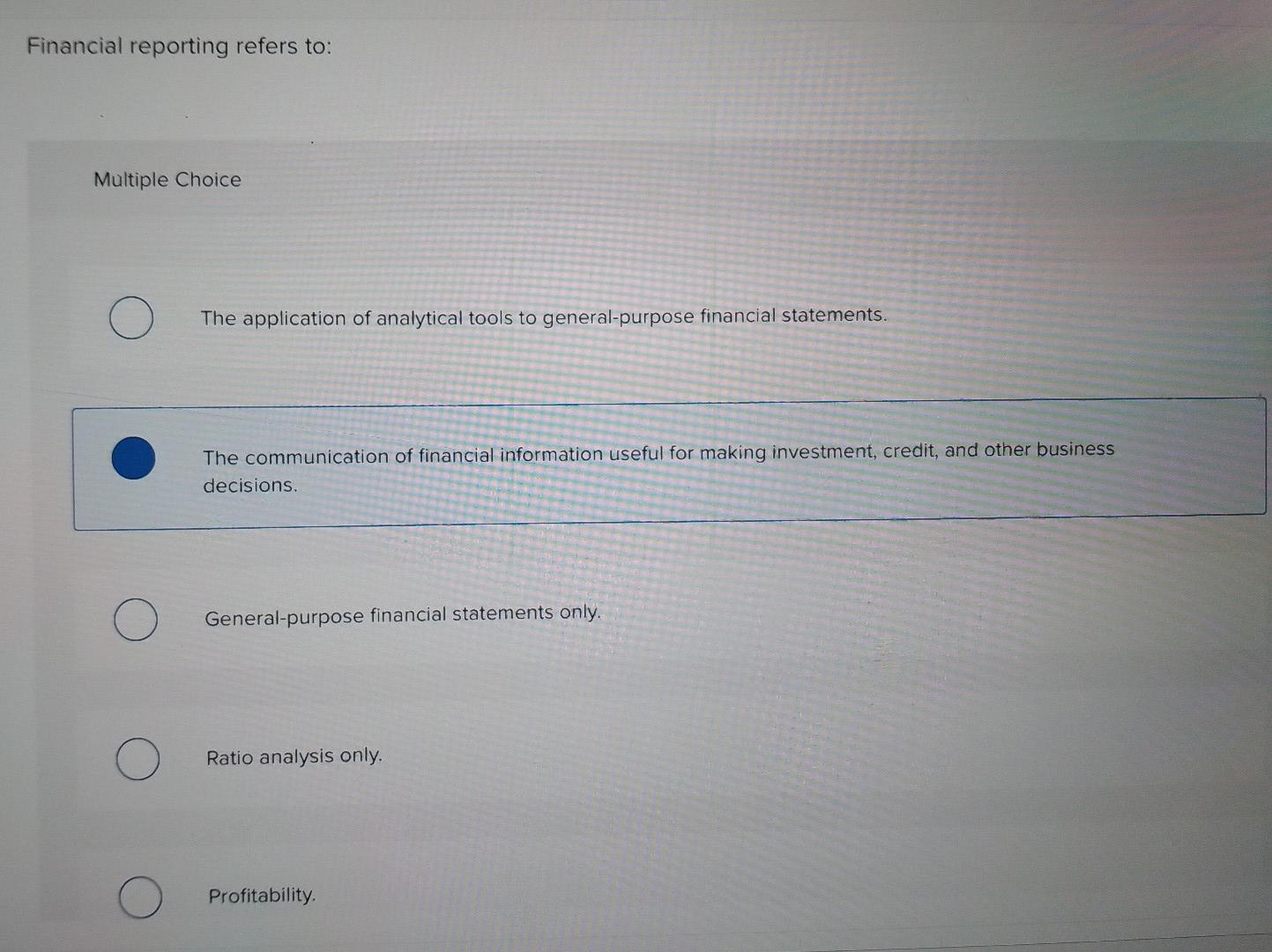 solved-financial-reporting-refers-to-multiple-choice-the-chegg