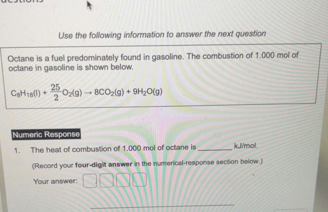 Solved Use the following information to answer the next | Chegg.com