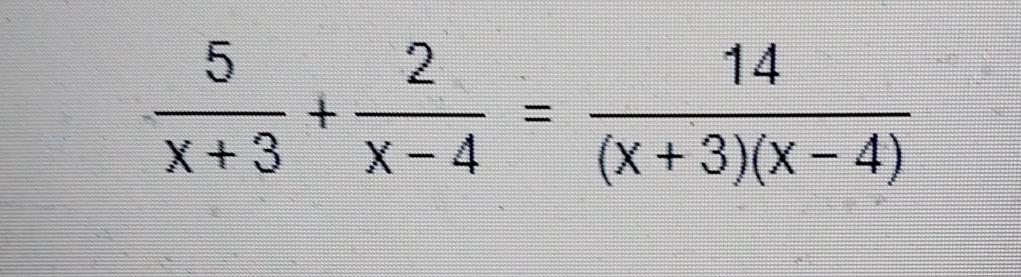 12x 5 3 5 x )= 14 4 3x 2